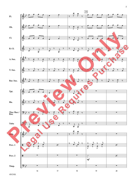 American Mountain Medley Featuring: Sourwood Mountain / She'll Be Coming 'Round the Mountain 組合曲 總譜 | 小雅音樂 Hsiaoya Music