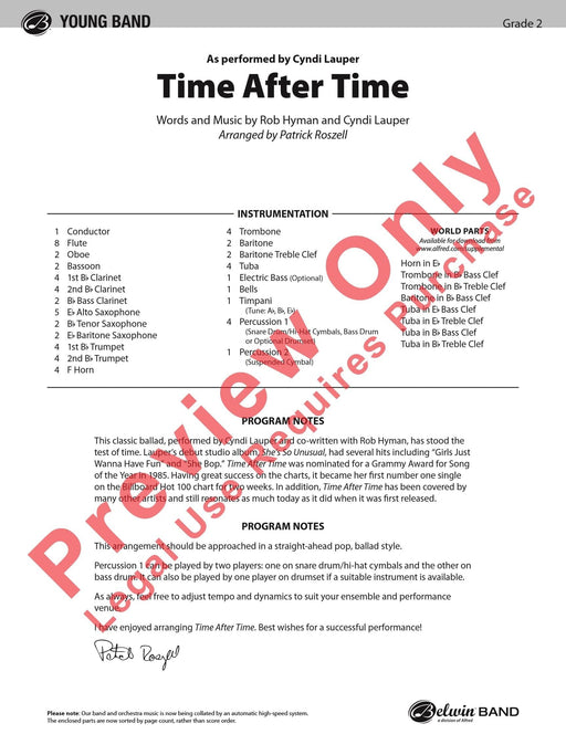 Time After Time As Performed by Cyndi Lauper | 小雅音樂 Hsiaoya Music