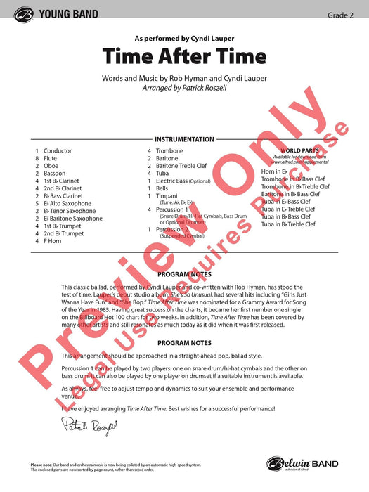 Time After Time As Performed by Cyndi Lauper | 小雅音樂 Hsiaoya Music