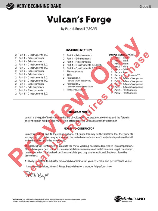 Vulcan's Forge | 小雅音樂 Hsiaoya Music