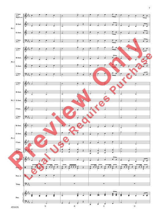 Christmas Holiday March Based on "Greensleeves" 進行曲 綠袖子 總譜 | 小雅音樂 Hsiaoya Music