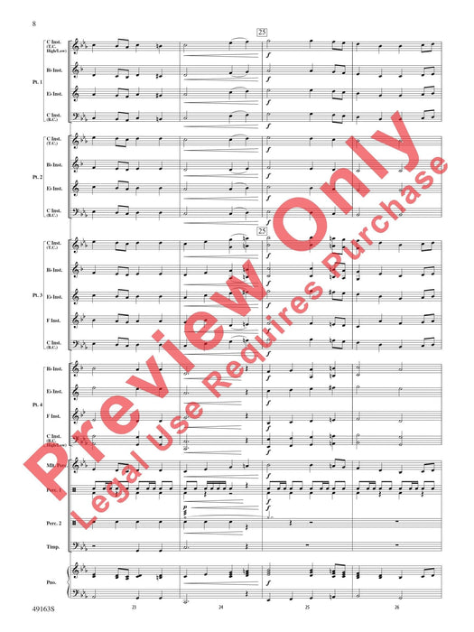 Christmas Holiday March Based on "Greensleeves" 進行曲 綠袖子 總譜 | 小雅音樂 Hsiaoya Music