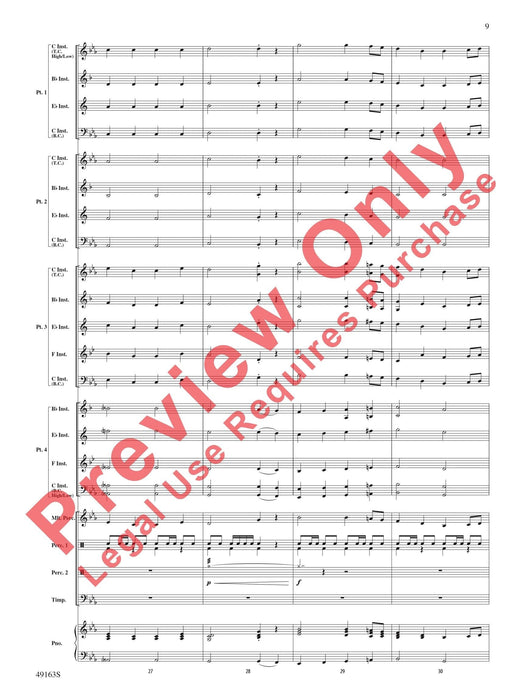 Christmas Holiday March Based on "Greensleeves" 進行曲 綠袖子 總譜 | 小雅音樂 Hsiaoya Music