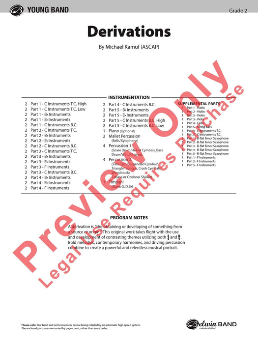 Derivations | 小雅音樂 Hsiaoya Music