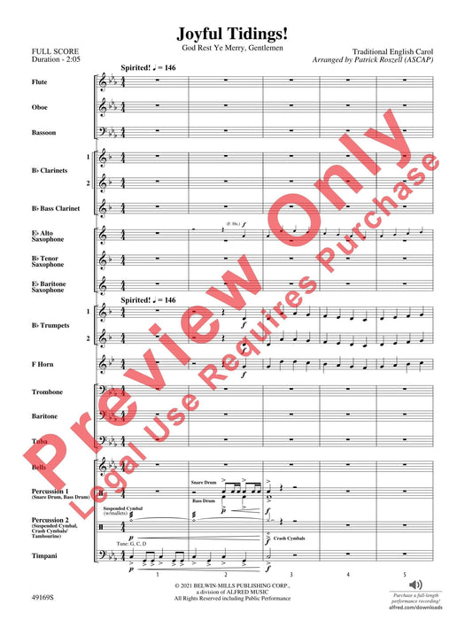 Joyful Tidings! God Rest Ye Merry, Gentlemen 總譜 | 小雅音樂 Hsiaoya Music