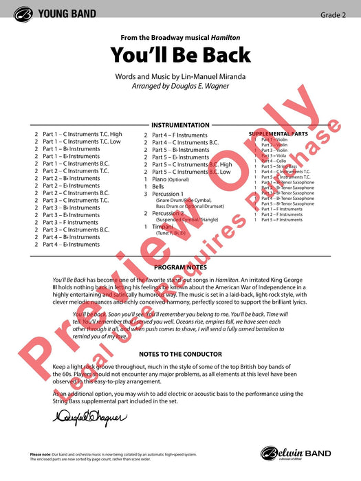 You'll Be Back | 小雅音樂 Hsiaoya Music