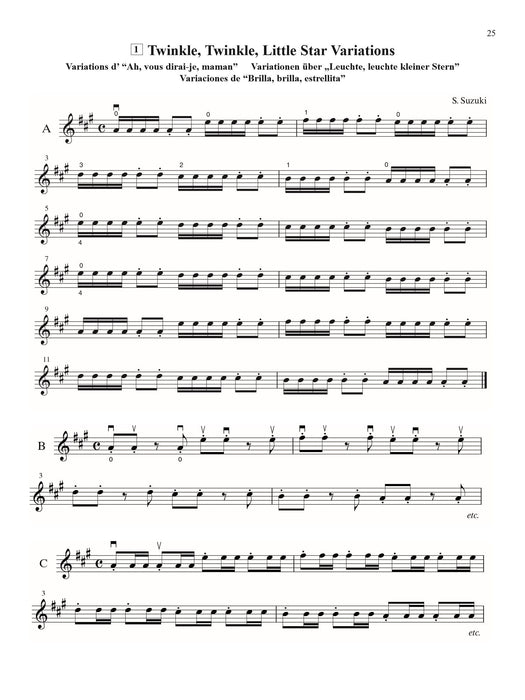 Suzuki Violin School, Volume 1 (Asian Edition) Asian Edition 小提琴 | 小雅音樂 Hsiaoya Music