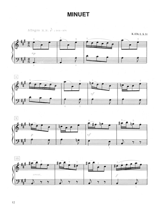 Scarlatti: First Book for Pianists 斯卡拉第多梅尼科 | 小雅音樂 Hsiaoya Music