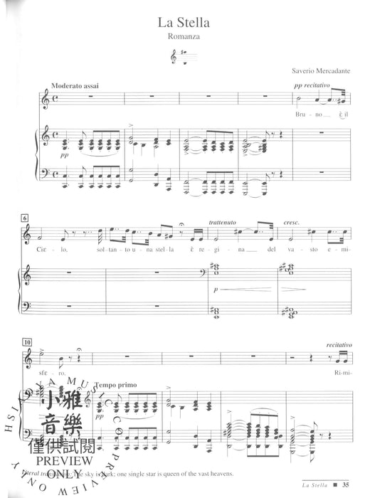 Italian Art Songs of the Romantic Era | 小雅音樂 Hsiaoya Music