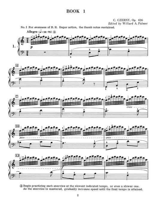 Czerny: Preliminary School of Dexterity, Opus 636 徹爾尼 作品 | 小雅音樂 Hsiaoya Music