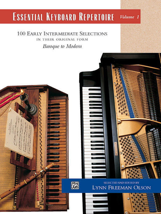 Essential Keyboard Repertoire, Volume 1 100 Early Intermediate Selections in Their Original Form - Baroque to Modern 鍵盤樂器 巴洛克 | 小雅音樂 Hsiaoya Music