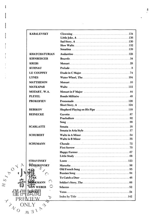 Essential Keyboard Repertoire, Volume 2 75 Intermediate Selections in their Original form - Baroque to Modern 鍵盤樂器 巴洛克 | 小雅音樂 Hsiaoya Music