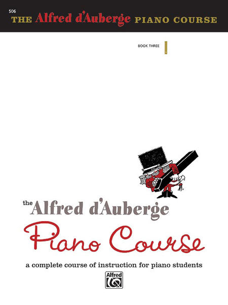 Alfred d'Auberge Piano Course: Lesson Book 3 A Complete Course of Instruction for Piano Students 鋼琴 | 小雅音樂 Hsiaoya Music