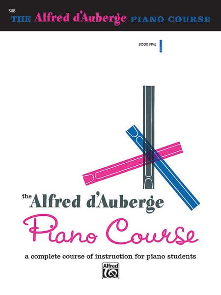 Alfred d'Auberge Piano Course: Lesson Book 5 A Complete Course of Instruction for Piano Students 鋼琴 | 小雅音樂 Hsiaoya Music