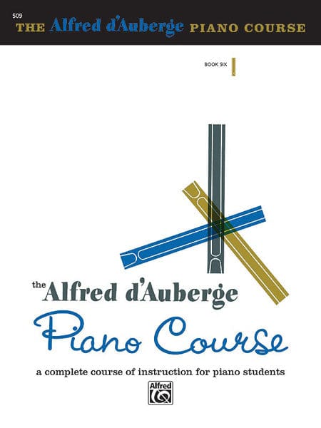 Alfred d'Auberge Piano Course: Lesson Book 6 A Complete Course of Instruction for Piano Students 鋼琴 | 小雅音樂 Hsiaoya Music