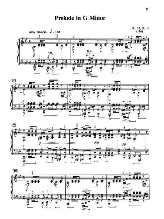 Rachmaninoff: Preludes, Opus 23 拉赫瑪尼諾夫 前奏曲 作品 | 小雅音樂 Hsiaoya Music
