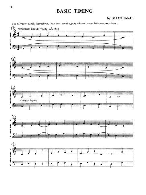 Basic Timing for the Pianist 105 Short, Short Exercises Leading to Thorough and Complete Mastery of Basic Timing Problems 練習曲 | 小雅音樂 Hsiaoya Music