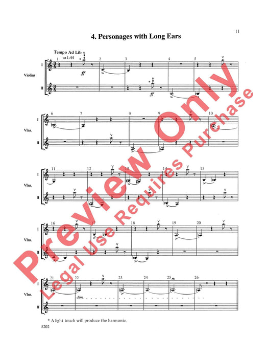 Carnival of the Animals 聖桑斯 總譜 | 小雅音樂 Hsiaoya Music