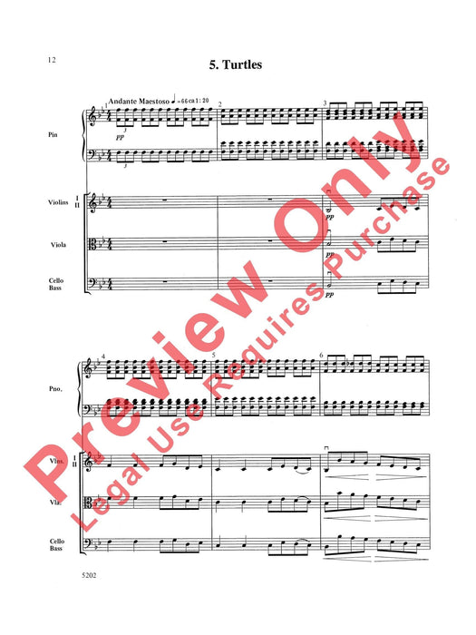 Carnival of the Animals 聖桑斯 總譜 | 小雅音樂 Hsiaoya Music