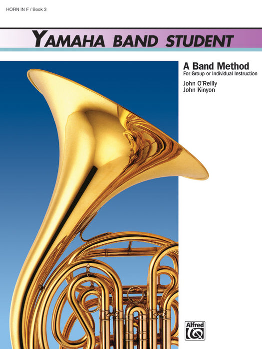 Yamaha Band Student, Book 3 A Band Method for Group or Individual Instruction | 小雅音樂 Hsiaoya Music