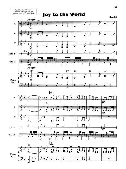 Yamaha Band Ensembles, Book 2 A Collection of Mixed Ensembles that Correlate Page-by-Page with the Yamaha Band Student | 小雅音樂 Hsiaoya Music