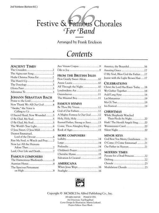 66 Festive & Famous Chorales for Band | 小雅音樂 Hsiaoya Music