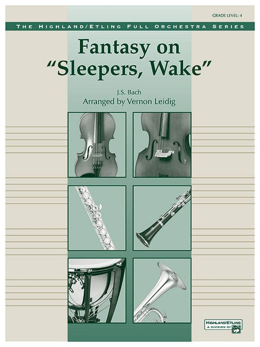 Fantasy on "Sleepers, Wake" 巴赫約翰‧瑟巴斯提安 幻想曲 總譜 | 小雅音樂 Hsiaoya Music