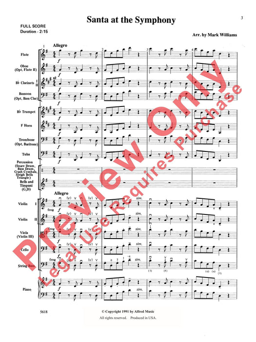 Santa at the Symphony (also playable by strings only) 交響曲 弦樂 | 小雅音樂 Hsiaoya Music