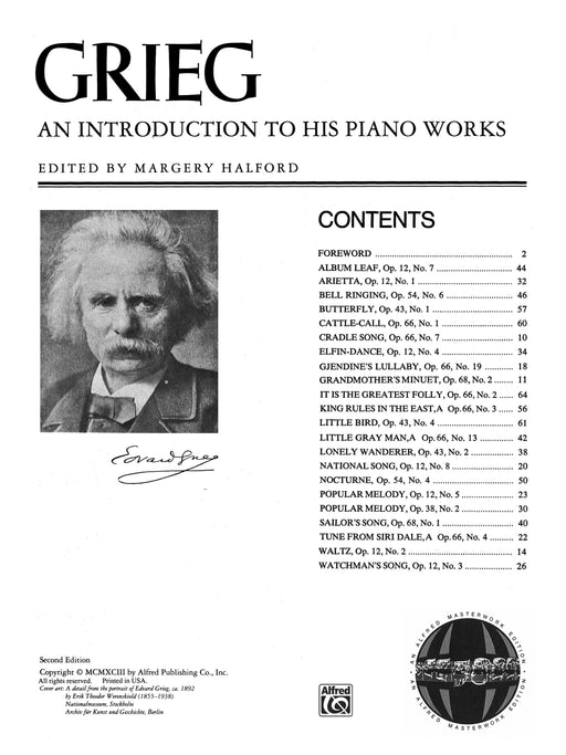 Grieg: An Introduction to His Piano Works 葛利格 導奏 鋼琴 | 小雅音樂 Hsiaoya Music