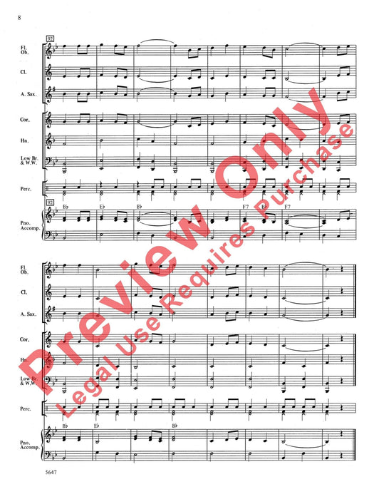 Fallbrook March 進行曲 總譜 | 小雅音樂 Hsiaoya Music