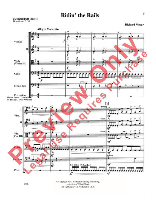 Ridin' the Rails 總譜 | 小雅音樂 Hsiaoya Music