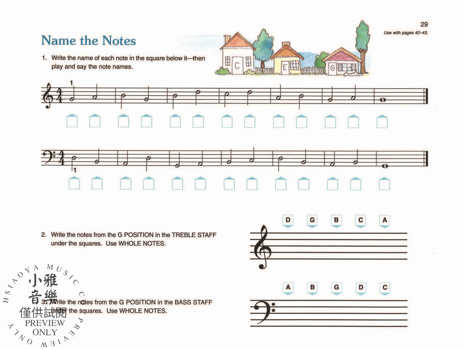 Alfred's Basic Piano Prep Course: Notespeller Book C For the Young Beginner 鋼琴 | 小雅音樂 Hsiaoya Music