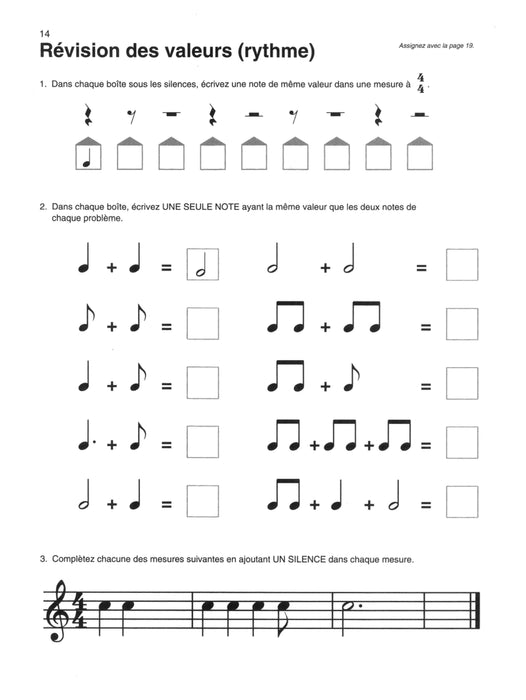 Alfred's Basic Piano Library: French Edition Theory Book 2 鋼琴 | 小雅音樂 Hsiaoya Music