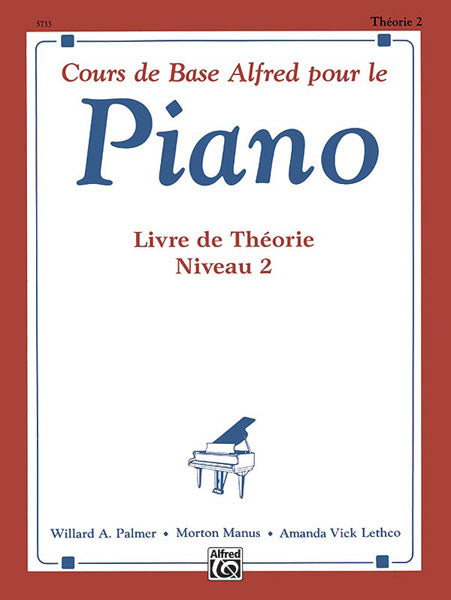 Alfred's Basic Piano Library: French Edition Theory Book 2 鋼琴 | 小雅音樂 Hsiaoya Music