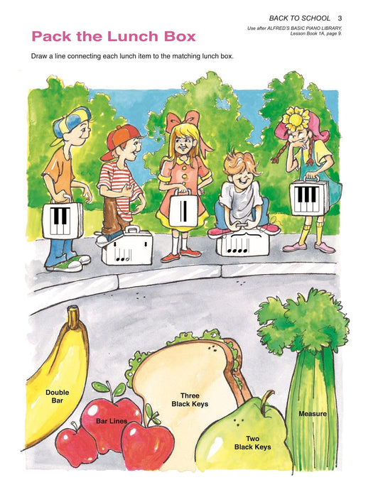 Alfred's Basic Piano Library: Theory Through the Year Book 1A Theory Worksheets for Use in Private or Group Lessons 鋼琴 | 小雅音樂 Hsiaoya Music