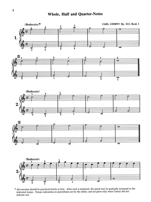 Czerny: The Young Pianist, Opus 823 (Complete) 徹爾尼 作品 | 小雅音樂 Hsiaoya Music