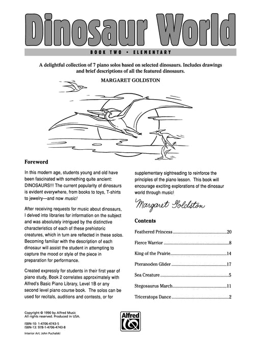 Dinosaur World, Book 2 | 小雅音樂 Hsiaoya Music