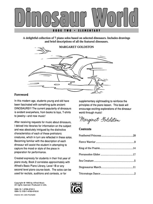 Dinosaur World, Book 2 | 小雅音樂 Hsiaoya Music