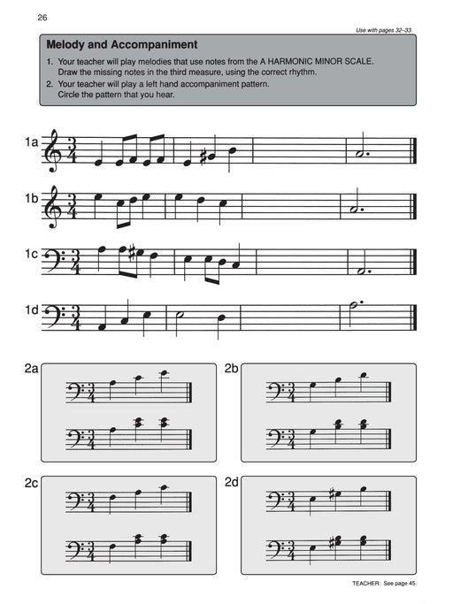 Alfred's Basic Piano Library: Ear Training Book 3 鋼琴 | 小雅音樂 Hsiaoya Music