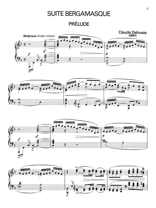 Debussy: Suite Bergamasque 德布西 貝加瑪斯克組曲 | 小雅音樂 Hsiaoya Music