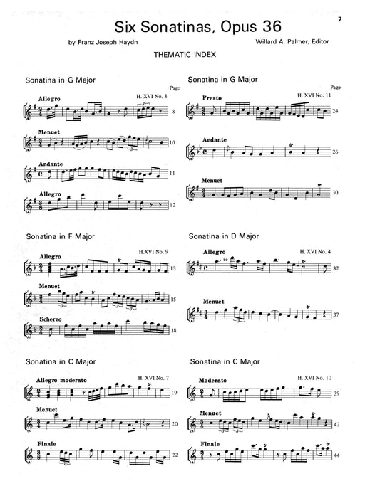 Haydn: 6 Sonatinas 海頓 小奏鳴曲 | 小雅音樂 Hsiaoya Music