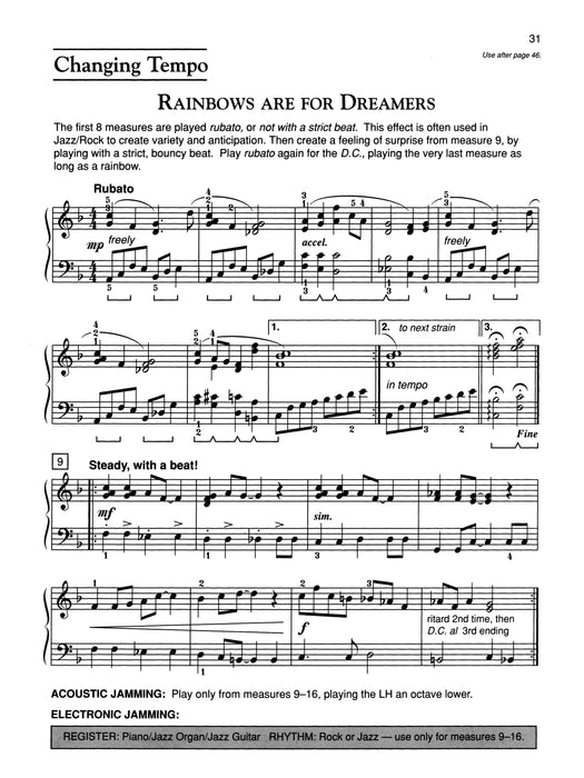 Alfred's Basic Jazz/Rock Course: Lesson Book, Level 4 A Complete Approach to Playing on Both Acoustic and Electronic Keyboards 爵士音樂 | 小雅音樂 Hsiaoya Music