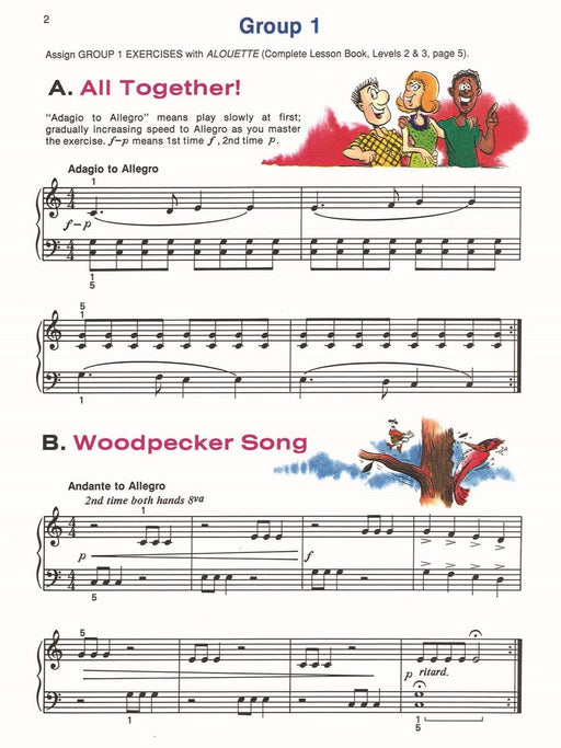 Alfred's Basic Piano Library: Technic Book Complete 2 & 3 For the Later Beginner 鋼琴 | 小雅音樂 Hsiaoya Music