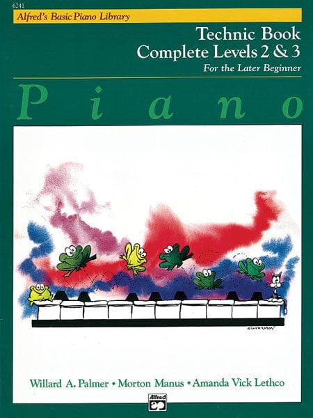 Alfred's Basic Piano Library: Technic Book Complete 2 & 3 For the Later Beginner 鋼琴 | 小雅音樂 Hsiaoya Music