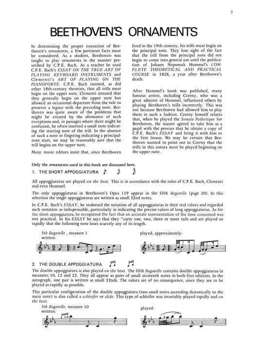 Beethoven: Eleven Bagatelles, Opus 119 for the Piano 貝多芬 音樂小品 作品 鋼琴 | 小雅音樂 Hsiaoya Music