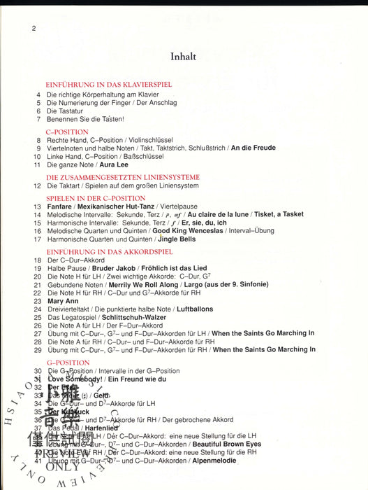 Alfred's Basic Adult Piano Course: German Edition Lesson Book 1 鋼琴 | 小雅音樂 Hsiaoya Music