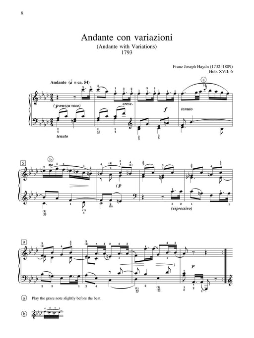 Haydn: Andante con variazioni 海頓 行板 詠唱調 | 小雅音樂 Hsiaoya Music