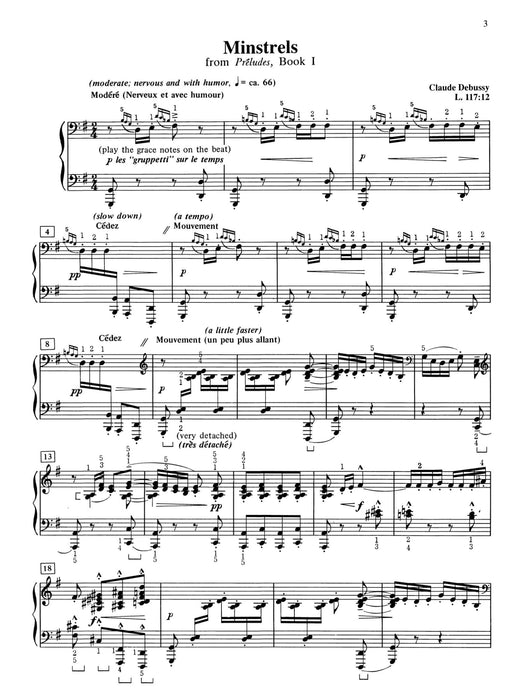 Debussy: Minstrels 德布西 | 小雅音樂 Hsiaoya Music