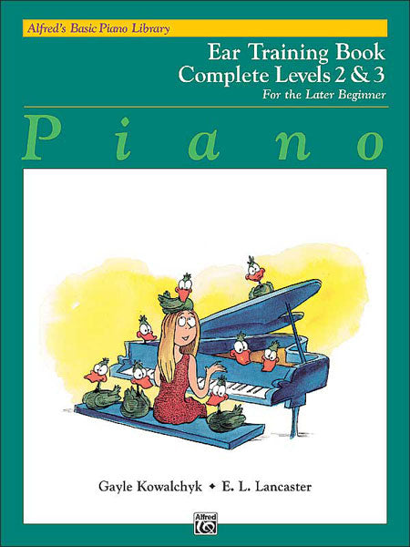 Alfred's Basic Piano Library: Ear Training Book Complete 2 & 3 For the Later Beginner 鋼琴 | 小雅音樂 Hsiaoya Music
