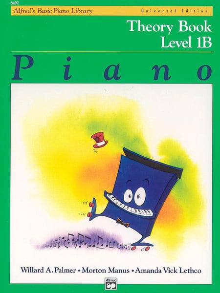 Alfred's Basic Piano Library: Universal Edition Theory Book 1B 鋼琴 | 小雅音樂 Hsiaoya Music